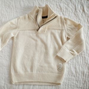 ZARA Cream Boys Sweater